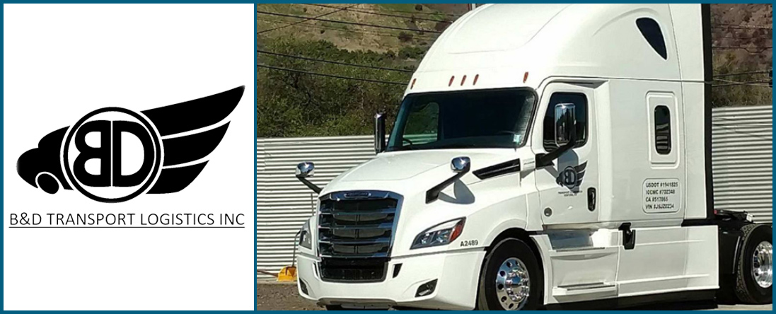 B & D Transport Logistics, Inc offers Trucking Service in Ventura, CA