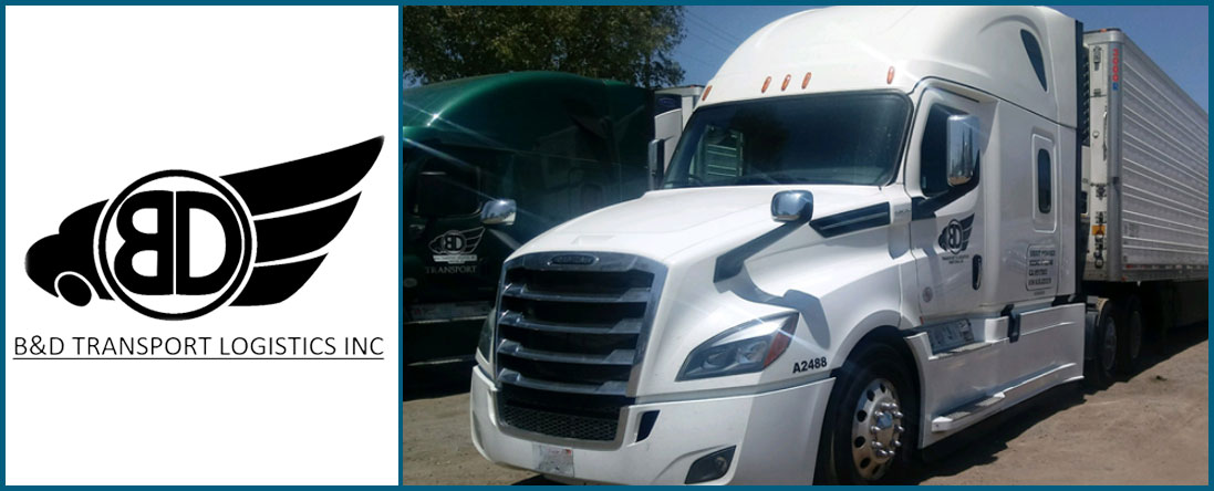 B & D Transport Logistics, Inc offers Transport Service in Ventura, CA