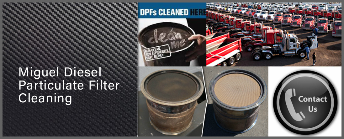 Miguel's Diesel Particulate Filter Cleaning Does Diesel Services in Huntington Park, CA